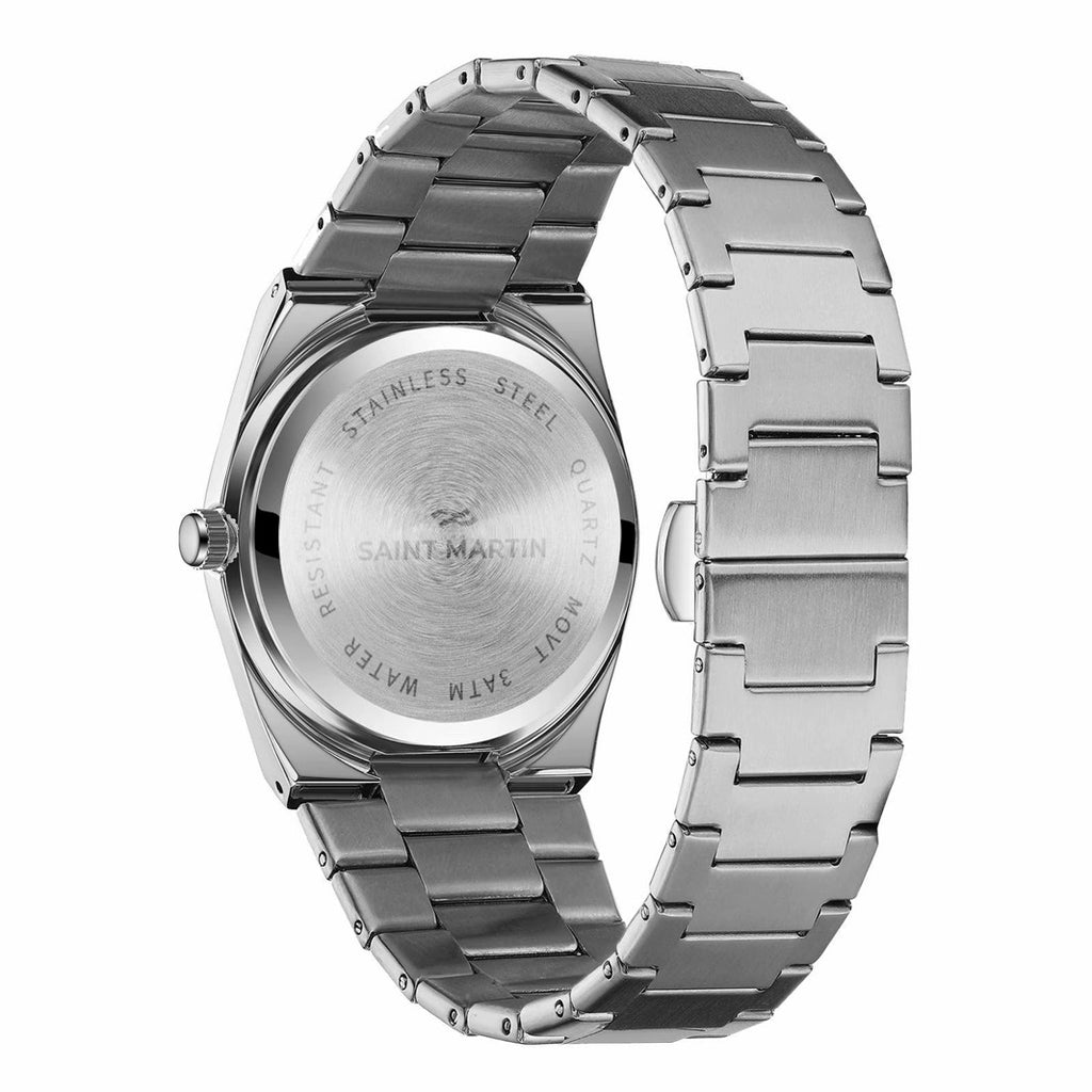 Saint Martin Crest Series Blue Dial Stainless Steel Watch